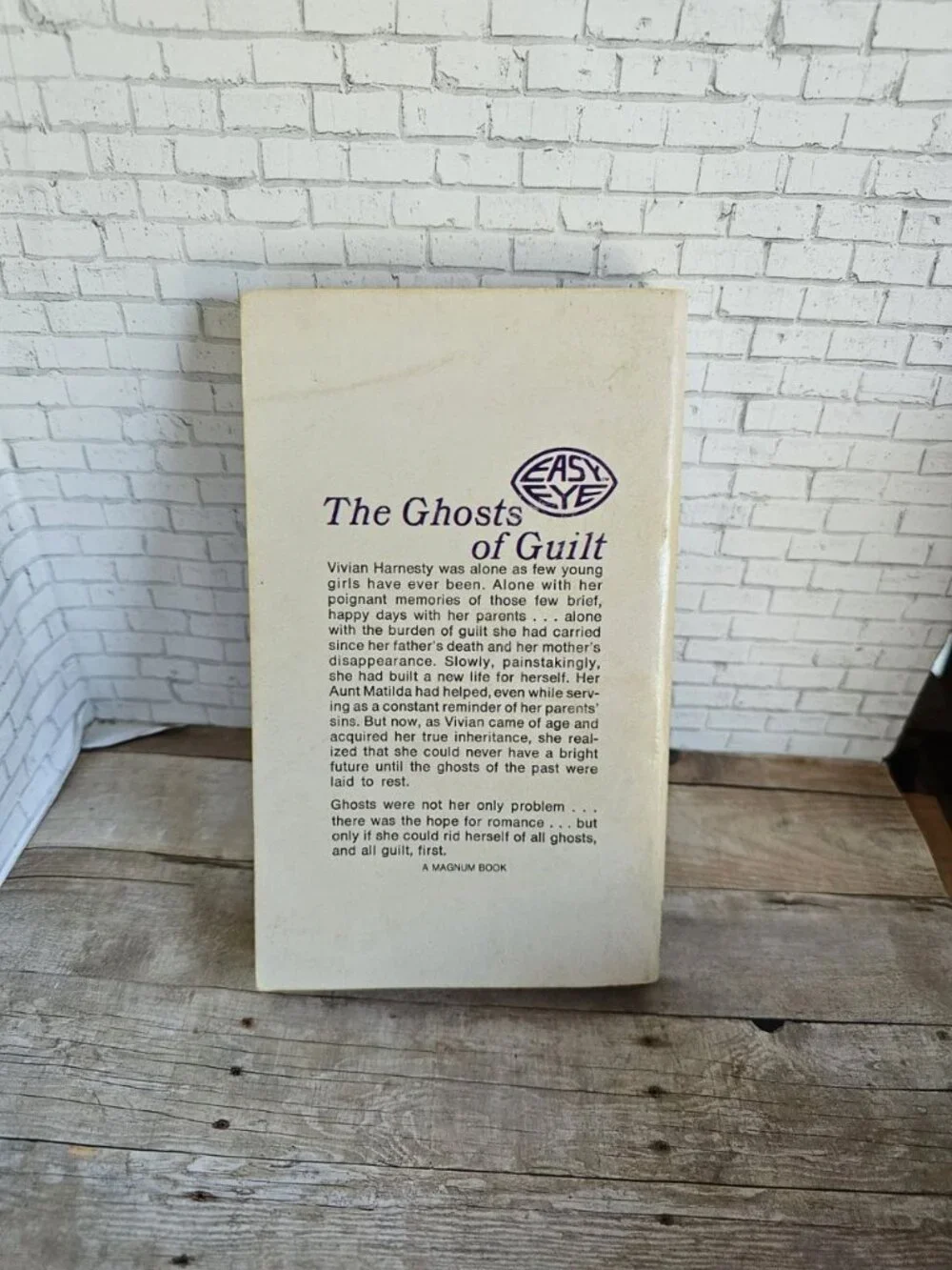 The Loom of Terror Paula Minton 1968 Gothic Romance Paperback Easy Eye